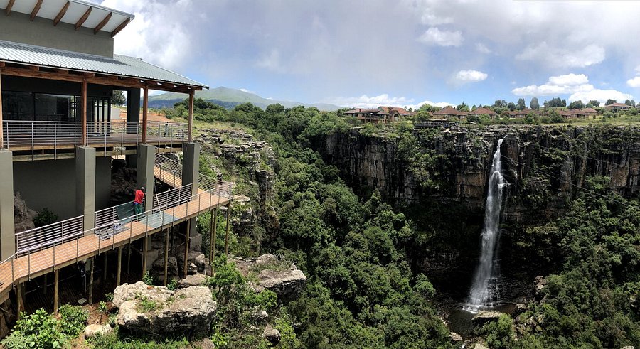 Paisaje de la Ruta Panorama en Sudáfrica