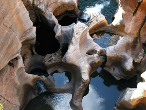 Formaciones rocosas de Bourke's Luck Potholes